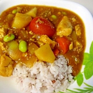 トマト入れカレー